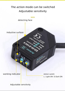Capteur De Couleur, transductores Npn, sensor fotoeléctrico difuso óptico, - Product Image 6