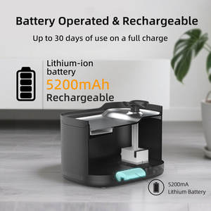 OEM 2.5L Tuya App chat fontaine à eau en acier inoxydable avec capteur UV sans fil alimenté par batterie automatique fontaine à eau pour animaux de compagnie Wifi - Product Image 6