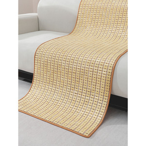 Funda de Sofá de Bambú, Refrescante para Verano, Antideslizante, para Sala de Estar - Product Image 1
