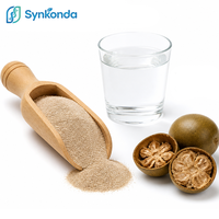 Extrait de Fruit du Moine en Poudre en Vrac, Qualité Alimentaire, Édulcorant Naturel, 50% Mogroside V Pur, Pour Adultes, Sans Gluten, Sans Produits Laitiers, Digestif