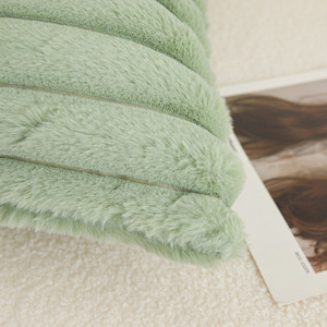 Home Sofa Super Soft Faux Fur <strong>Cushion</strong> Cover Manufactory Custom Fur <strong>Throw</strong> Pillow Covers for Living Room <strong>Couch</strong> Decorative - Product Image 2