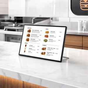 A4 LED Sign Holder Poster Frame Menu Board Advertising Desktop Display Light Box for Restaurant <b>Bar</b> Store Display - Product Image 6