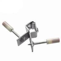 Vente en gros 42 feu bois quille pistolet clou Mini canon clou intégré plafond circulaire en acier matériel disponible les deux pouces métriques