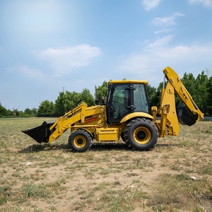 New 4x4 bánh xe mini máy xúc <span class=keywords><strong>loader</strong></span> Máy kéo với cabin miễn phí vận chuyển thành phần cốt lõi động cơ và máy bơm - Product Image 5