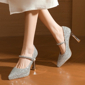 Zapatos Formales de Tacón Alto Elegantes y Sensuales para Mujer, con Tacón de Aguja Antideslizante, Transpirables y Atemporales para Fiestas, Bodas y Eventos de Moda - Product Image 4