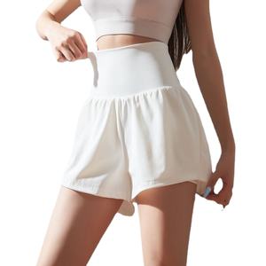 Shorts d'été à double couche, shorts de sport, de tennis, de cyclisme, de fitness, de gym pour femmes, shorts de yoga respirants, shorts taille haute pour femmes - Product Image 2