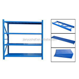 نظام رفوف تخزين صناعية قابلة للتعديل بدون براغي من الفولاذ الثقيل HUAXINDA R1 بـ 5 طبقات وسعة تحميل 100 كجم مع حماية ضد التآكل - Product Image 6