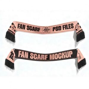 Bufanda de Aficionado al Fútbol con Logotipo Personalizado, Colores de la Selección Nacional, Artículos para Aficionados, Bufanda de Animación para el Torneo 2026, Pedido al por Mayor de Fábrica - Product Image 6