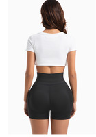 Celana Shapewear Pinggang Tinggi Terlaris untuk Wanita Ukuran Besar dengan Kancing, Pengangkat Bokong Berbantalan yang Dapat Disesuaikan, Penambah Pinggul dan Bokong