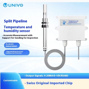 Univo kỹ thuật số nhiệt độ + độ ẩm cảm biến sản xuất công nghiệp phòng máy nhà kính chăn nuôi trang trại chính xác sản xuất - Product Image 2