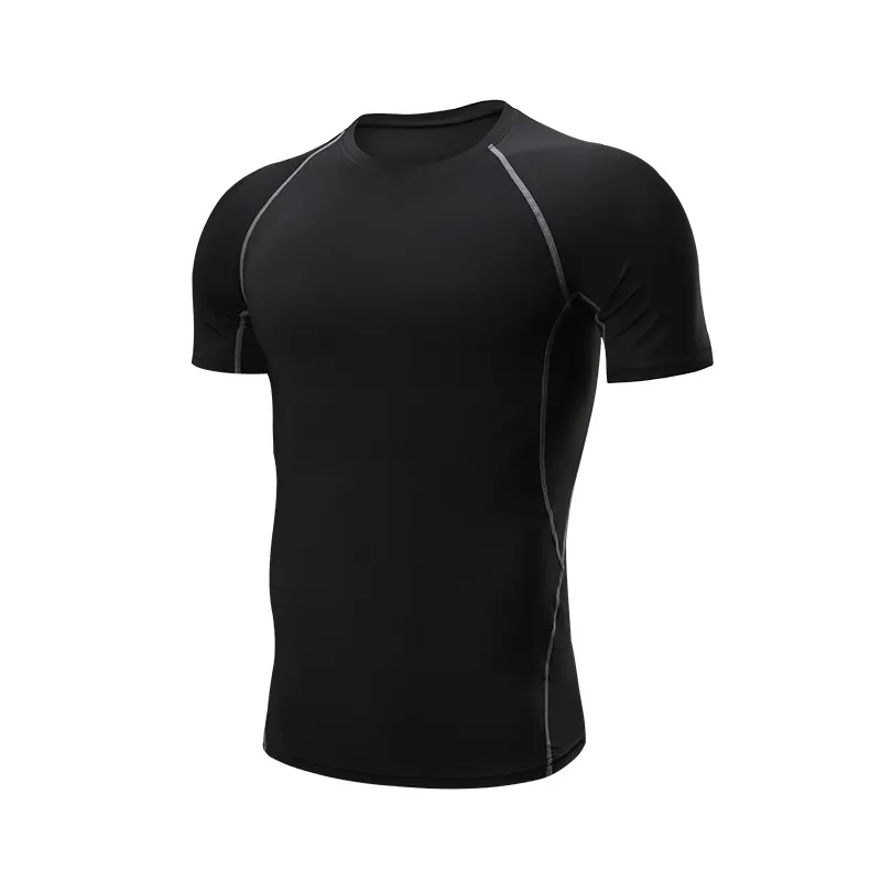 Atmungsaktive Sport Hemd Fitness Laufen T-shirts Schnell Trocknend Outdoor Gym Training Jogging Schlank Fit Compression Shirt Sportswear