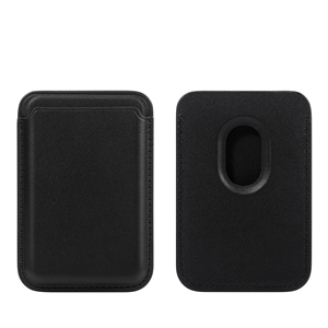 Portefeuille magnétique robuste en cuir PU <span class=keywords><strong>pour</strong></span> cartes, compatible avec les téléphones portables 17/16/15 Pro Max, sacs <span class=keywords><strong>pour</strong></span> téléphones portables, <span class=keywords><strong>anneau</strong></span> magnétique fait main - Product Image 1