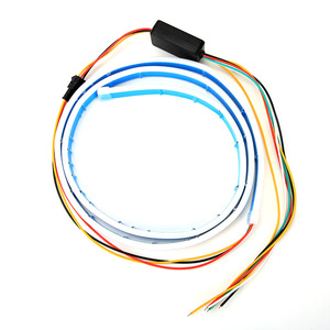 Luces traseras de coche, luces traseras secuenciales, luces de circulación, intermitentes, tira de luces decorativas para el maletero - Product Image 2
