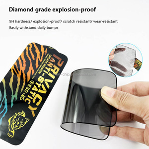 0,33 película de teléfono libre de polvo 2.5D vidrio templado transparente Hd Anti Spy estático Protector de pantalla para Samsung Galaxy <span class=keywords><strong>S</strong></span> <span class=keywords><strong>23</strong></span> S24 Ultra - Product Image 2