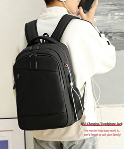 Mochila Universitaria para Portátil, Unisex, Gran Capacidad, para Estudiantes, Universidad y <span class=keywords><strong>Biblioteca</strong></span>, con Opción de Logotipo Personalizado - Product Image 3
