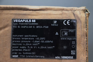 Transmisor de Nivel por Radar VEGAPULS 68 - Clase: IP66/IP67/IP68 - Especificaciones Técnicas - Product Image 6