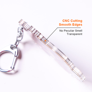 Tự làm móc khóa <span class=keywords><strong>acrylic</strong></span> trong suốt, in tùy chỉnh, móc khóa <span class=keywords><strong>acrylic</strong></span> cá nhân hóa làm quà lưu niệm - Product Image 2