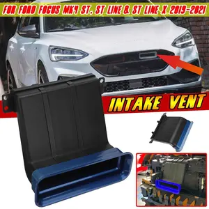 Couvre-prise d'air d'admission avant rouge/blanc/bleu pour Ford Focus MK4 ST ST Line & ST Line X 2019 2020 2021 - Product Image 1