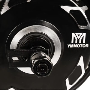 Moteur de moyeu à rayons <span class=keywords><strong>YUMA</strong></span> 5500W <span class=keywords><strong>10</strong></span> pouces ZX213, efficacité IE4, montage sur bride, étanche IP67, sans balais, pour trottinette électrique et moto - Product Image 3
