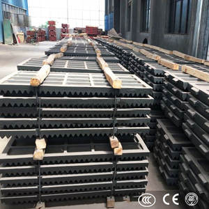 Placa de mandíbula estática de aleación dura de 600*900 750*1060 para trituradora de mandíbulas, piezas de repuesto usadas para minería de mineral - Product Image 5