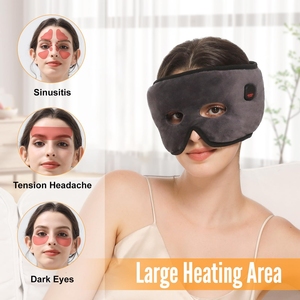 Masque oculaire <span class=keywords><strong>chauffant</strong></span> <span class=keywords><strong>pour</strong></span> le sommeil et le traitement des styes, <span class=keywords><strong>bandeau</strong></span> <span class=keywords><strong>chauffant</strong></span> électrique USB <span class=keywords><strong>pour</strong></span> compresse oculaire chaude - Product Image 2