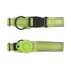 Vendita calda all'ingrosso Anti-perso riflettente morbido collare per cani Multi colore in Nylon collare per cani con supporto per Air <span class=keywords><strong>tag</strong></span> - Product Image 6