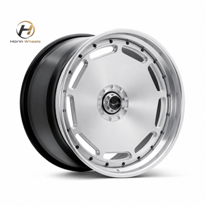 Rines de Aluminio Forjado 6061-T6 de 18-24 Pulgadas, Estilo de 2 Piezas, Color Negro Mate, con Borde Profundo para G-Wagon - Product Image 2