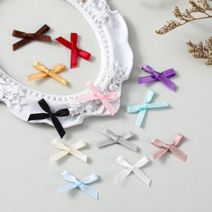 Mini nœuds en ruban polyester pour accessoires de vêtements DIY, lingerie et décoration de boîtes cadeaux - Product Image 5