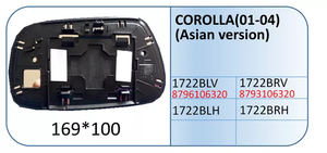 Auto Car Side <strong>Mirror</strong> <strong>Glass</strong> <strong>Replacement</strong> for TOYOTA COROLLA(1997-2002) YARIS ASIAN VERSION(Before 2006) - Product Image 6