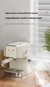 Cafetera Express Semiautomática Profesional para el Hogar, Todo en Uno, con Vaporizador para Cappuccino, Americano y Espresso - Product Image 6