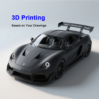 Service de fabrication sur mesure de modèles de voitures Rastar en impression 3D et usinage, échelle 1:18, basé sur des dessins 3D