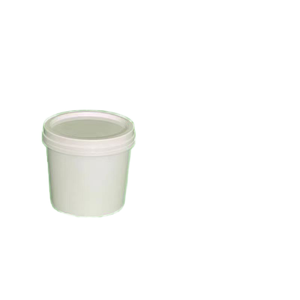 Cubo de plástico blanco de 25L, material PP de grado alimenticio con Cubierta acolchada para uso doméstico, pintura, gasolina, almacenamiento de alimentos - Product Image 3
