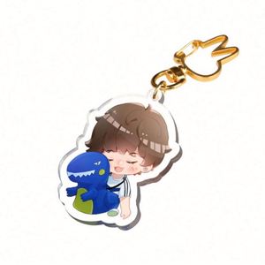 Design Creative Acrylic <b>Keychain</b> Diy Advertising Photo Pendant - Product Image 3