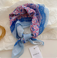 Bandana en coton à motif floral personnalisé, imprimé numérique, foulard multifonctionnel pour la tête, le cou, le poignet, la sacoche, accessoire quotidien pour les festivals en plein air
