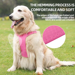 Harnais pour animaux de compagnie 2025, personnalisable, en polyester, avec rembourrage, boucles colorées décoratives, harnais pour chien durable - Product Image 3