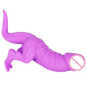 Erwachsenen Spaß Hinterhof Dinosaurier flüssigen Silikon Dildo Anal Plug männliche und weibliche Masturbation Sexspielzeug - Product Image 4