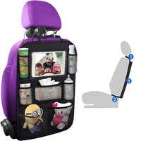 Organisateur de siège de voiture portable multifonctionnel de haute qualité et économique avec pochette pour tablette tactile