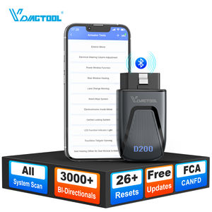 Entrepôt UE VDIAGTOOL D200 Mise à jour gratuite Bidirectionnel <span class=keywords><strong>Scanner</strong></span> de diagnostic automobile <span class=keywords><strong>Android</strong></span> OBD2 complet avec 26+ fonctions de réinitialisation J2534 - Product Image 1