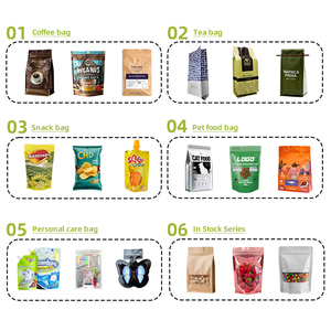 100g 250g 500g 1kg 12 Oz Trái cây khô Khoai tây chiên giòn Trái cây khô Hạt điều Đồ ăn nhẹ Túi đáy phẳng có khóa kéo - Product Image 2