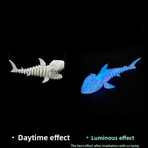 Bán buôn 3D in Nhựa động vật mô hình tùy chỉnh OEM cá mập khủng long Xương đồ chơi xu hướng các nhà cung cấp dịch vụ cho đông lạnh - Product Image 6