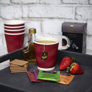 Gobelet en papier jetable biodégradable à impression personnalisée bon marché en gros pour décorations de fête avec de la tequila pour boissons gazeuses au vin - Product Image 5