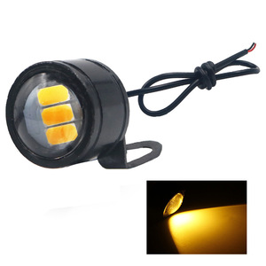 Luces de ojo de águila para coche, faros de motocicleta, linternas LED para vehículos eléctricos, luces diurnas de alto brillo, 12V - Product Image 1