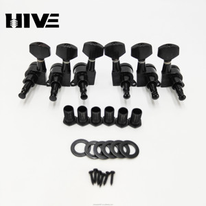 Chất Lượng Cao Bakelite <span class=keywords><strong>Guitar</strong></span> Ren Mô Hình Hoàn Chỉnh Kèm Theo Tự Khóa Chuỗi Núm Dài Móng Tay Đàn <span class=keywords><strong>Guitar</strong></span> Chuỗi Điều Chỉnh Pegs - Product Image 4