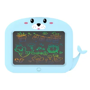 11'' सील एलसीडी किड्स पैड बच्चों के कार्टून पशु एलसीडी ड्राइंग बोर्ड मिटाने योग्य इलेक्ट्रॉनिक लेखन टैबलेट