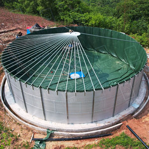 Wholesale Cheap Hot Galvanized Steel <b>Fish</b> <b>Tank</b> High-Standard Prefabricated Reservoir for <b>Fish</b> Farming YUNMA Brand 5m-1000m - Product Image 5