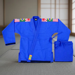 Kimono de Jiu-Jitsu Brésilien Unisexe de Haute Qualité, Respirant, 300g, Sans Coutures, Confortable, en Coton, Uniforme d'Entraînement, Vêtements d'Arts Martiaux - Product Image 3