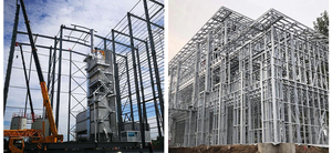 इस्पात संरचना भवन के लिए मजबूत पुन: प्रयोज्य तेज वितरण - Product Image 4