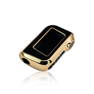 TPU Gold Edge étui à clés de voiture Starline Auto Key Shell Fob Cover <span class=keywords><strong>Version</strong></span> russe alarme de voiture bidirectionnelle LCD télécommande - Product Image 1