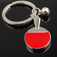 Porte-clés en métal en forme de mini-ballon de sport, souvenir, cadeau événementiel, vente en gros