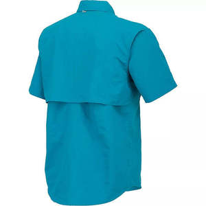 Camisas Personalizadas para Hombre, Nueva Llegada, Protección Solar, <span class=keywords><strong>Camisa</strong></span> de <span class=keywords><strong>Pesca</strong></span> <span class=keywords><strong>Columbia</strong></span> de Manga Corta con Botones para Hombre - Product Image 6
